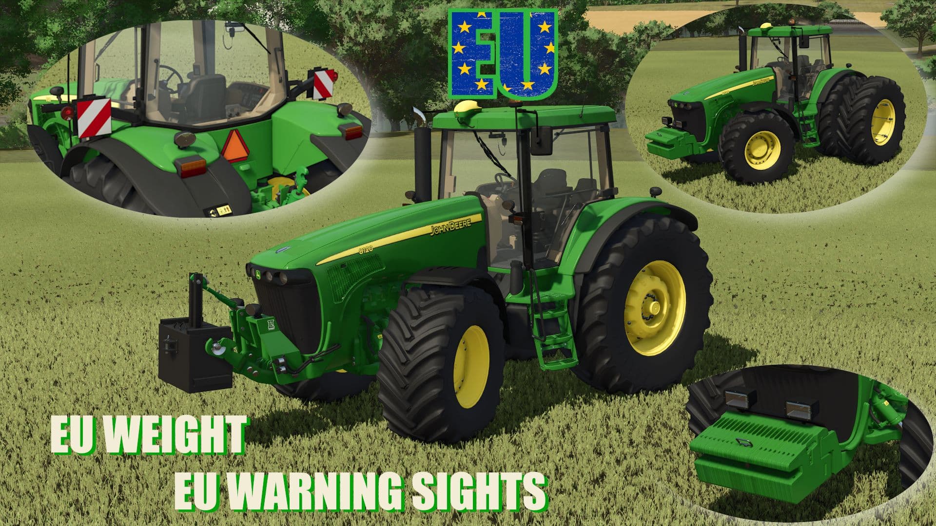 John Deere 8020 Series EU/US/AU 6