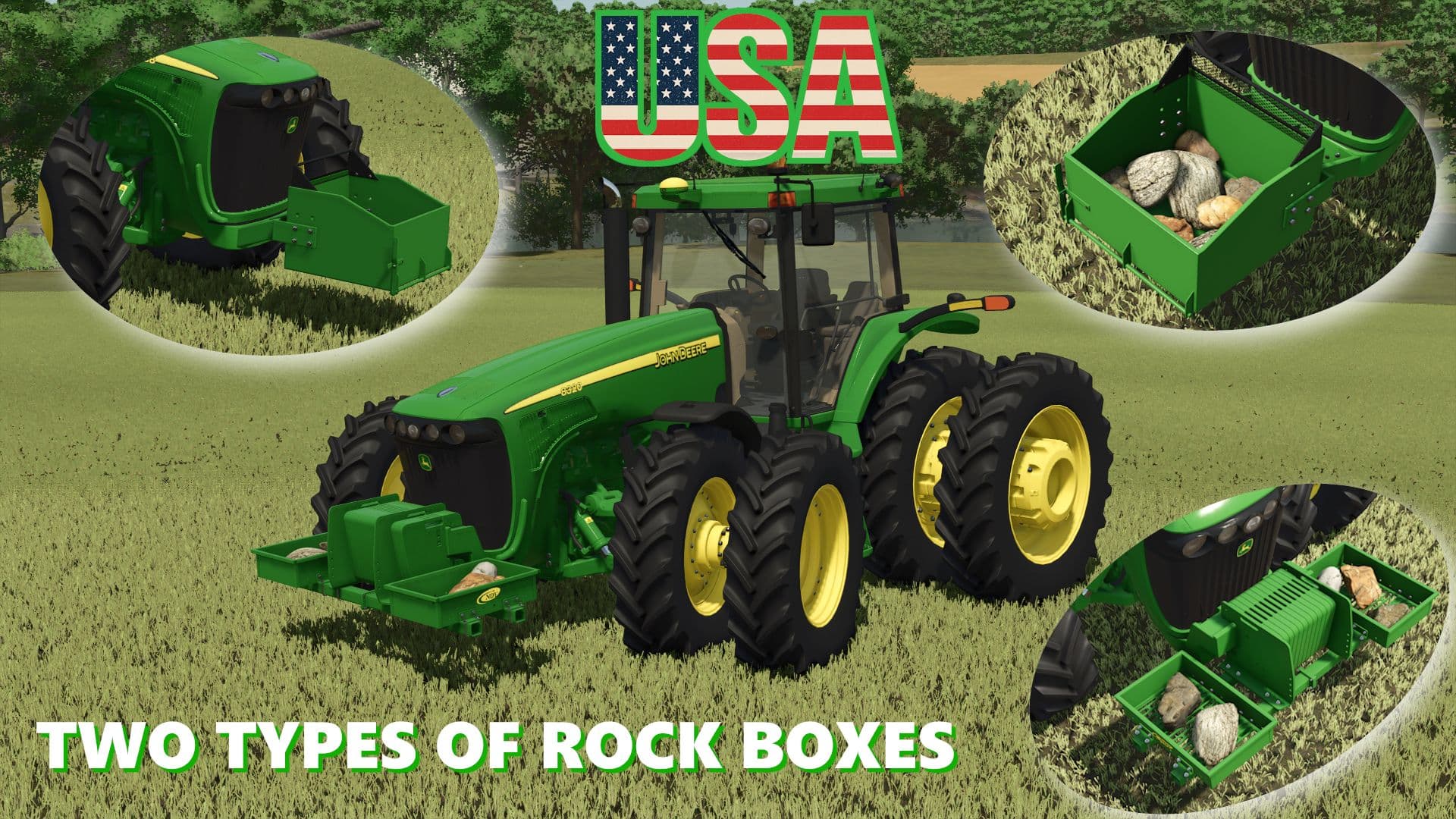 John Deere 8020 Series EU/US/AU 5
