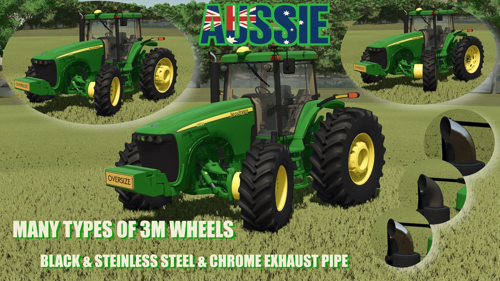 John Deere 8020 Series EU/US/AU 4