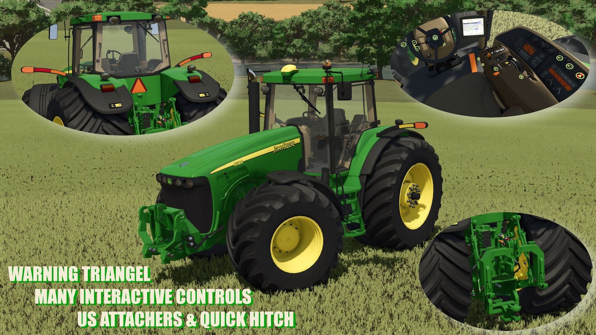 John Deere 8020 Series EU/US/AU 3