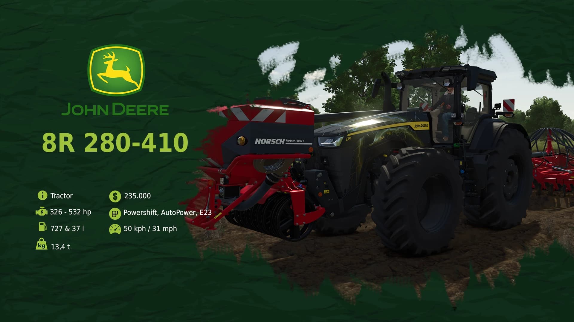 John Deere 8R 280 - 410