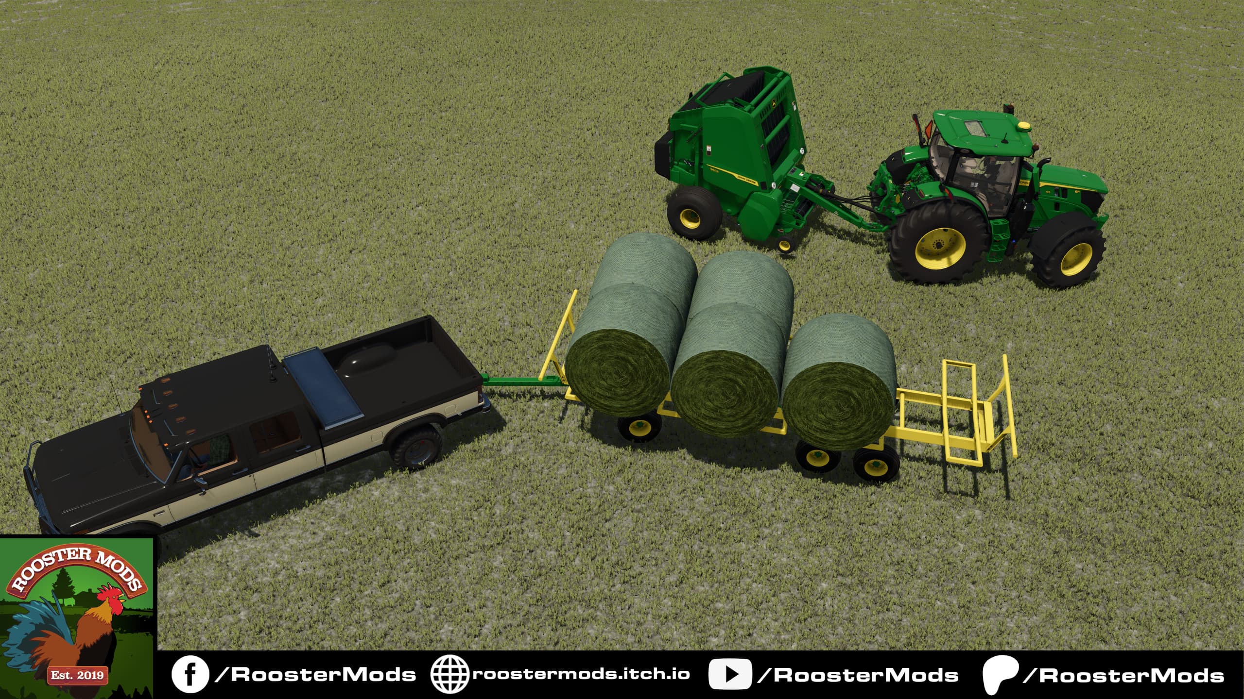 John Deere Bale Wagons 5