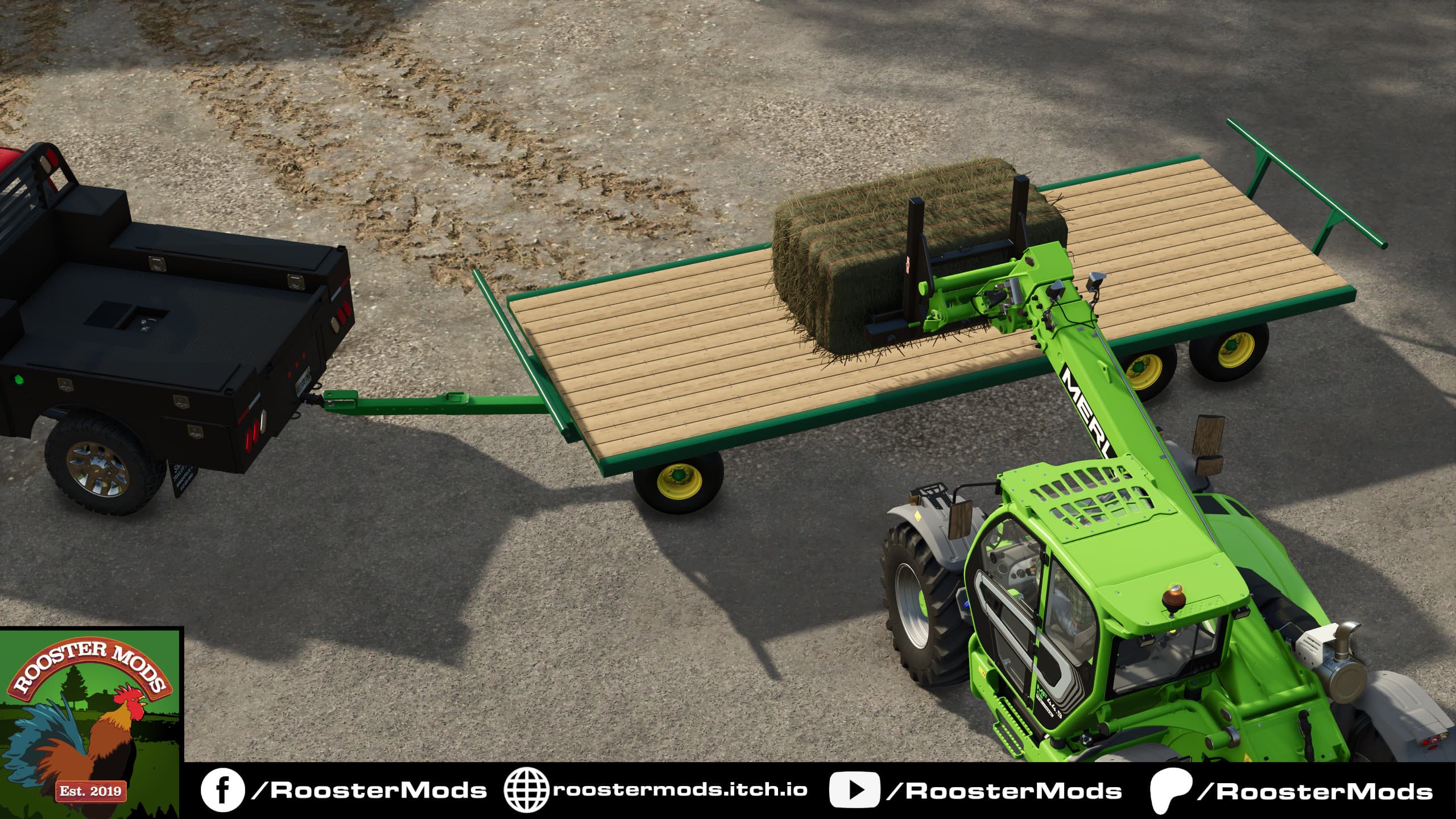 John Deere Bale Wagons 3