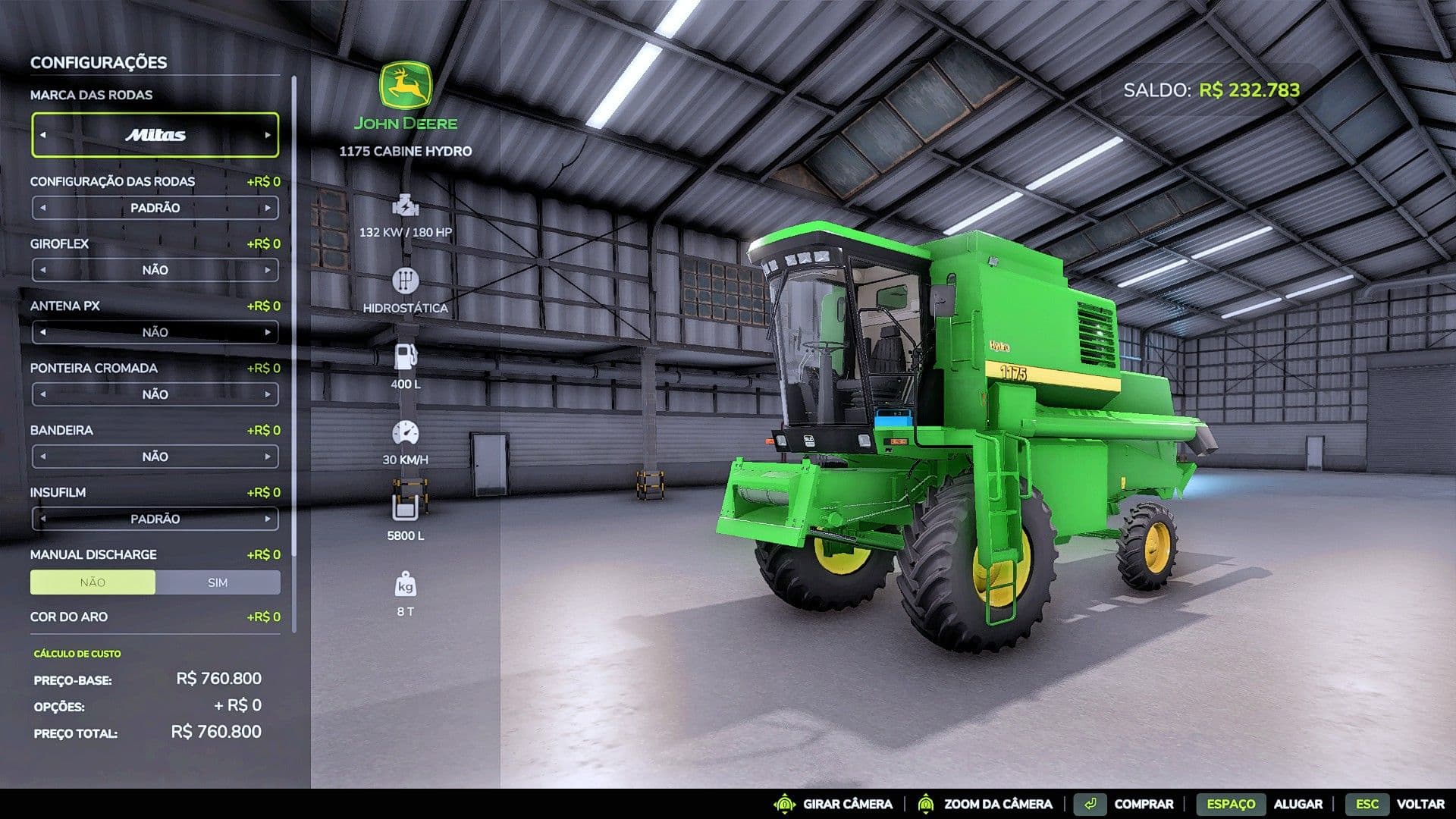 John Deere SLC 1175 2