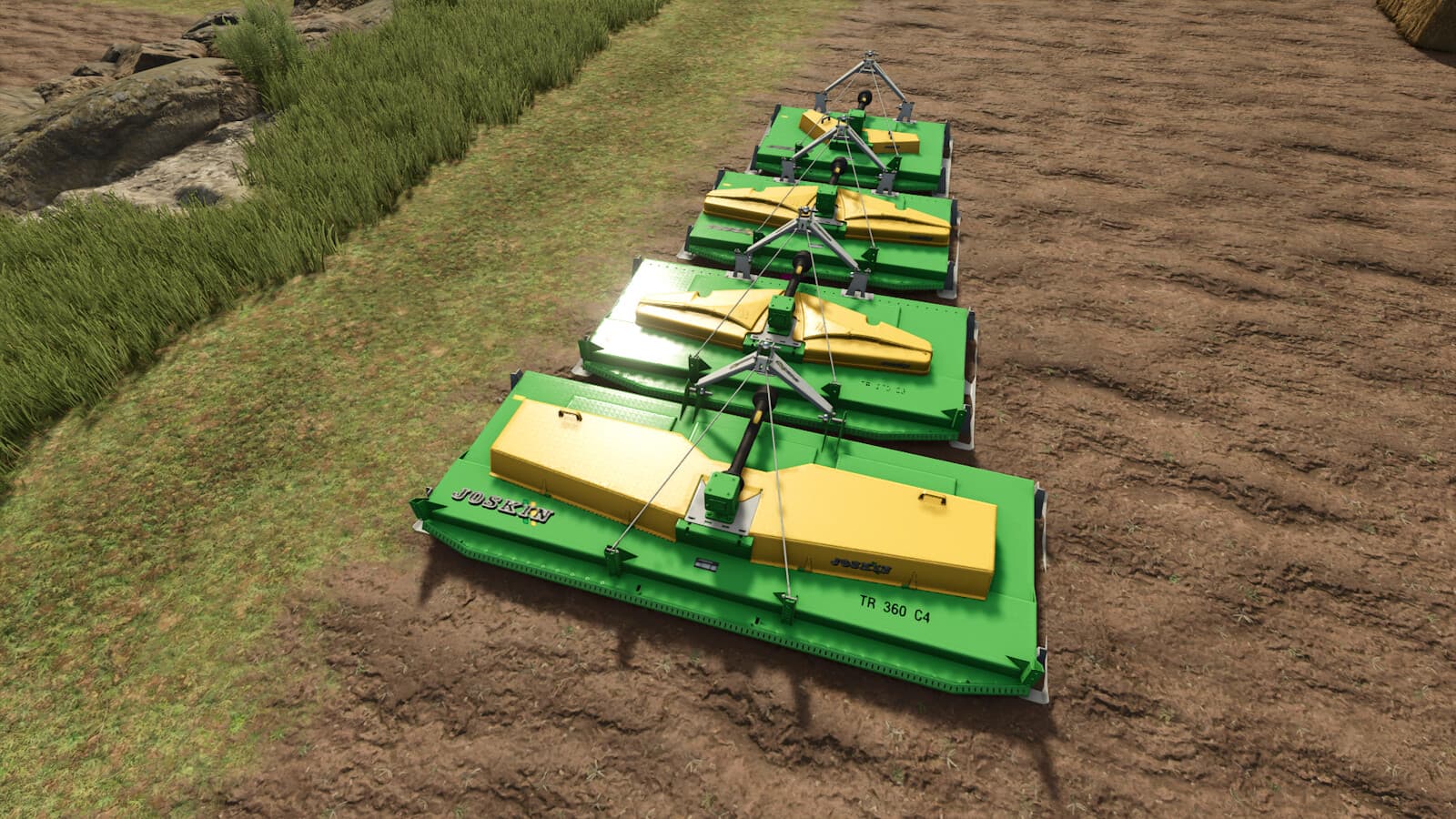 Joskin Rotary Pasture Topper Pack 3