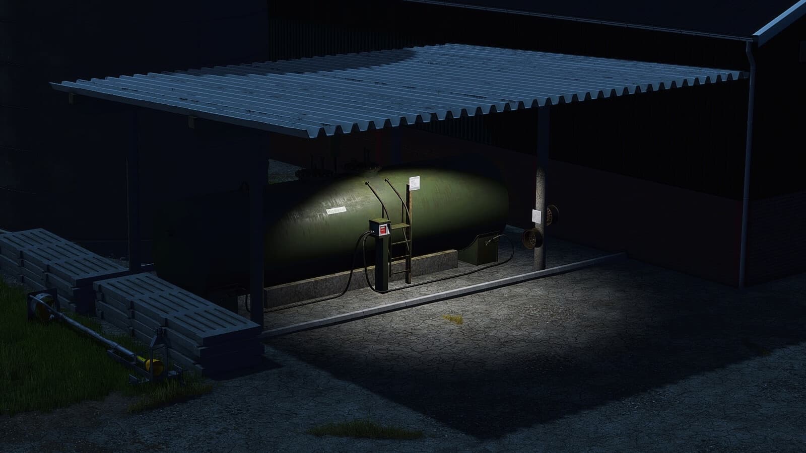Large Farm Fuel Station 3