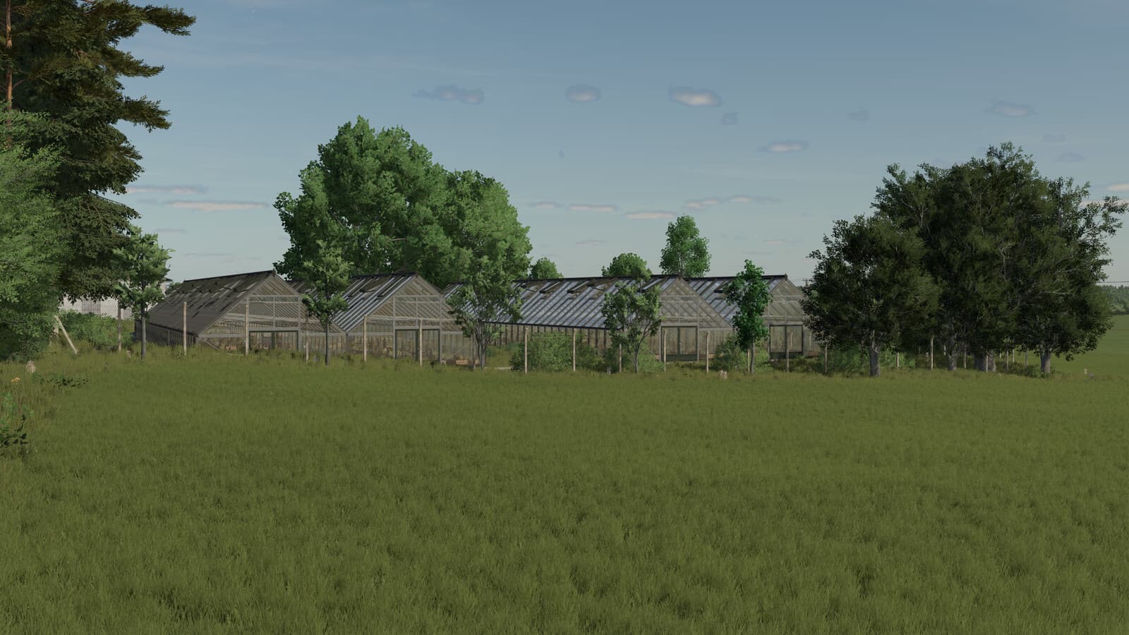 Large Glass Greenhouse Package