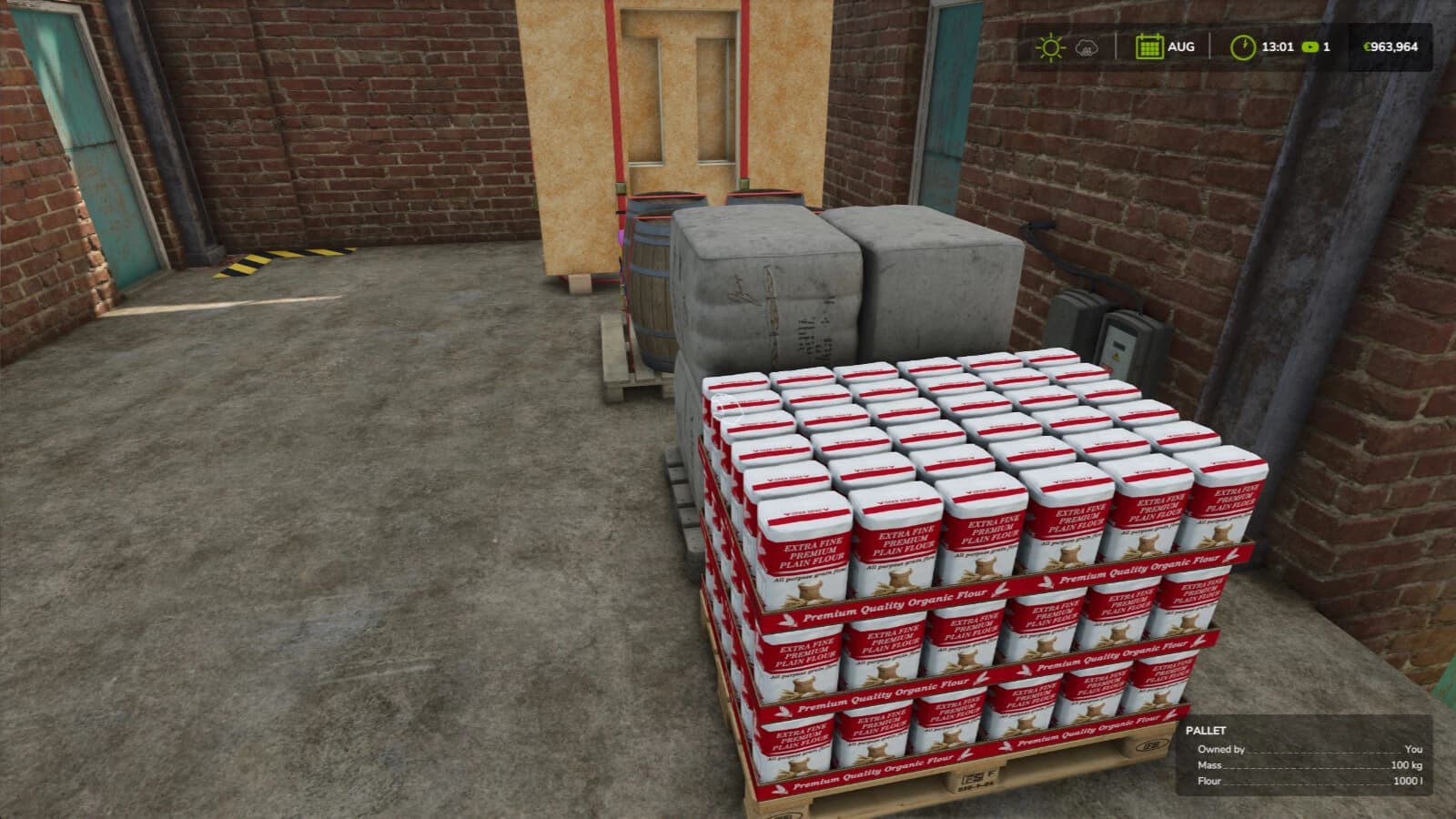 Liftable Pallets and Bales 4