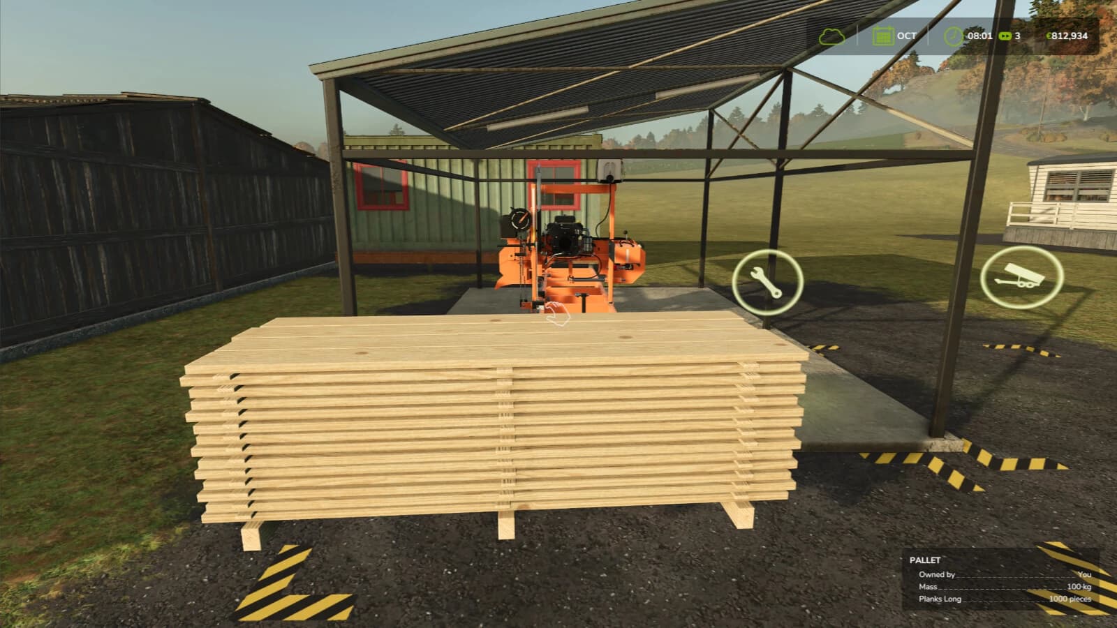 Liftable Pallets and Bales 3
