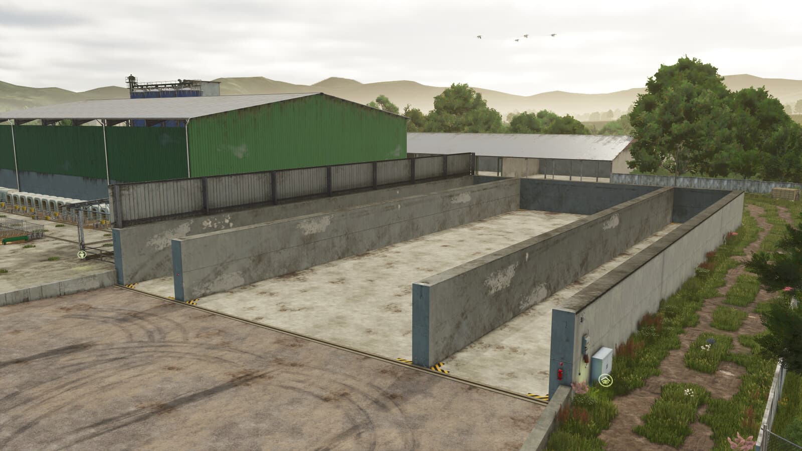 Lizard Covered Multi Bunkersilos 2