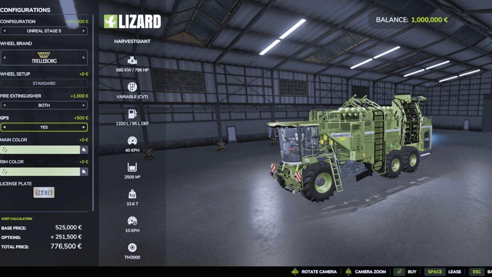 Lizard HarvestGIANT 3
