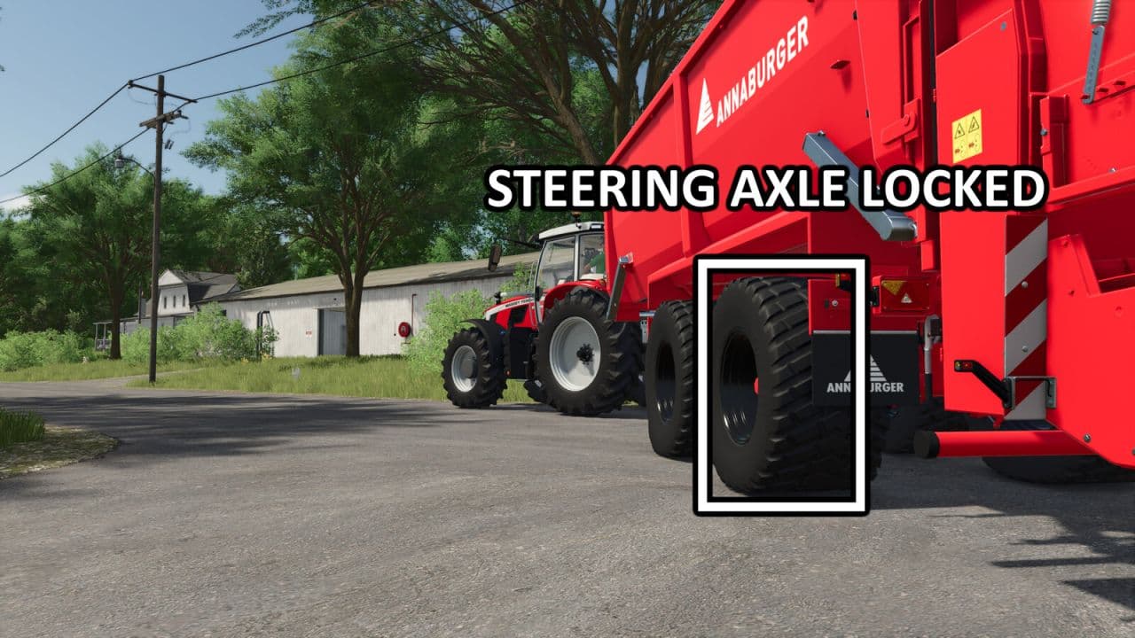 Lock Steering Axle 2