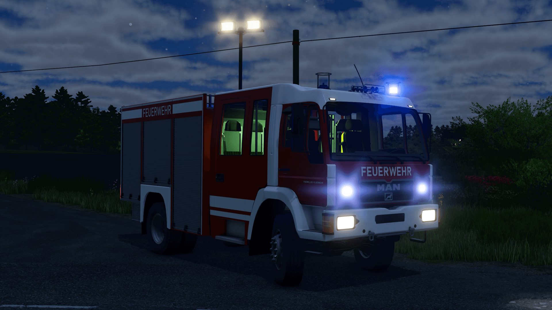 MAN L2000 fire engine 2