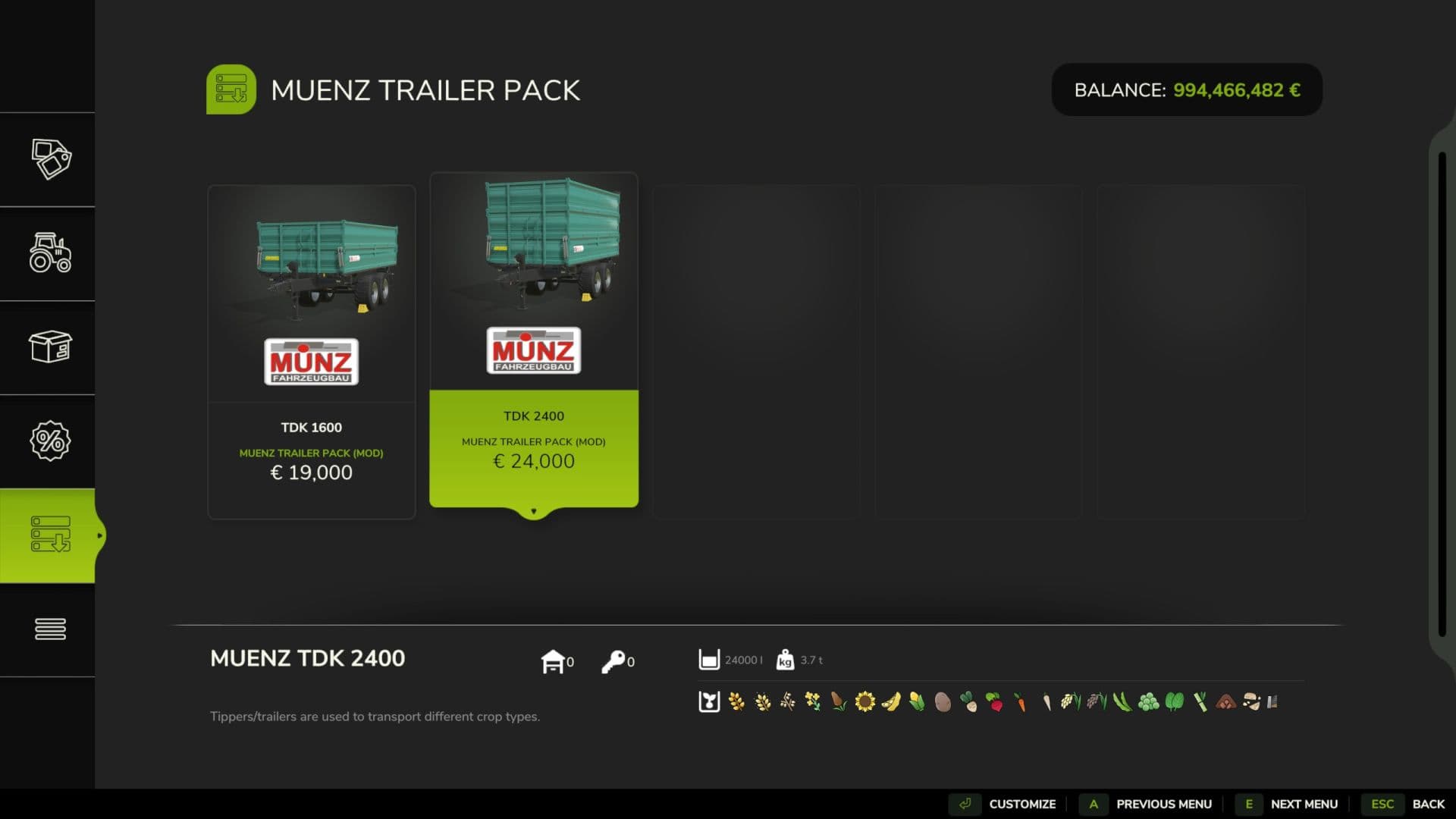 Mengele Trailer Pack 3