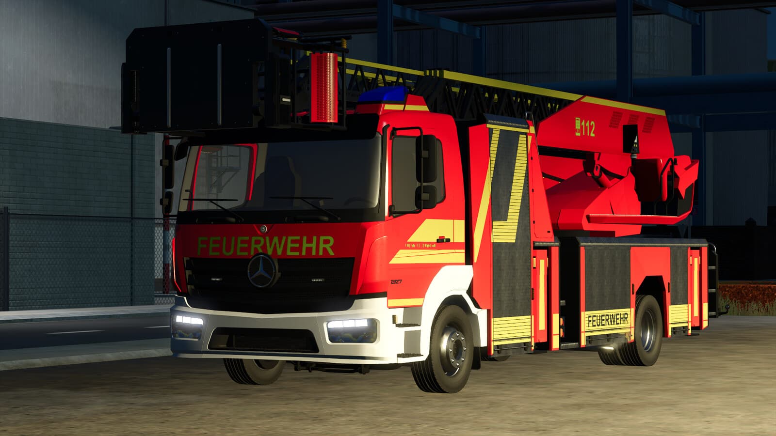 Mercedes Benz Turntable Ladder 23/12