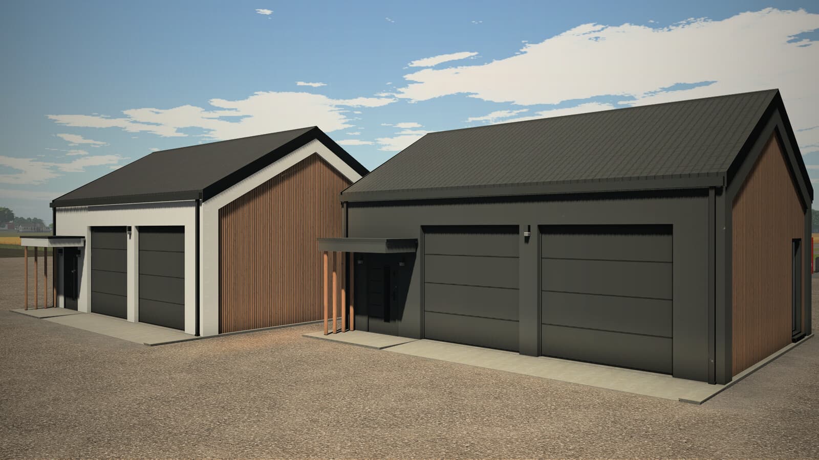 Modern Car Garage