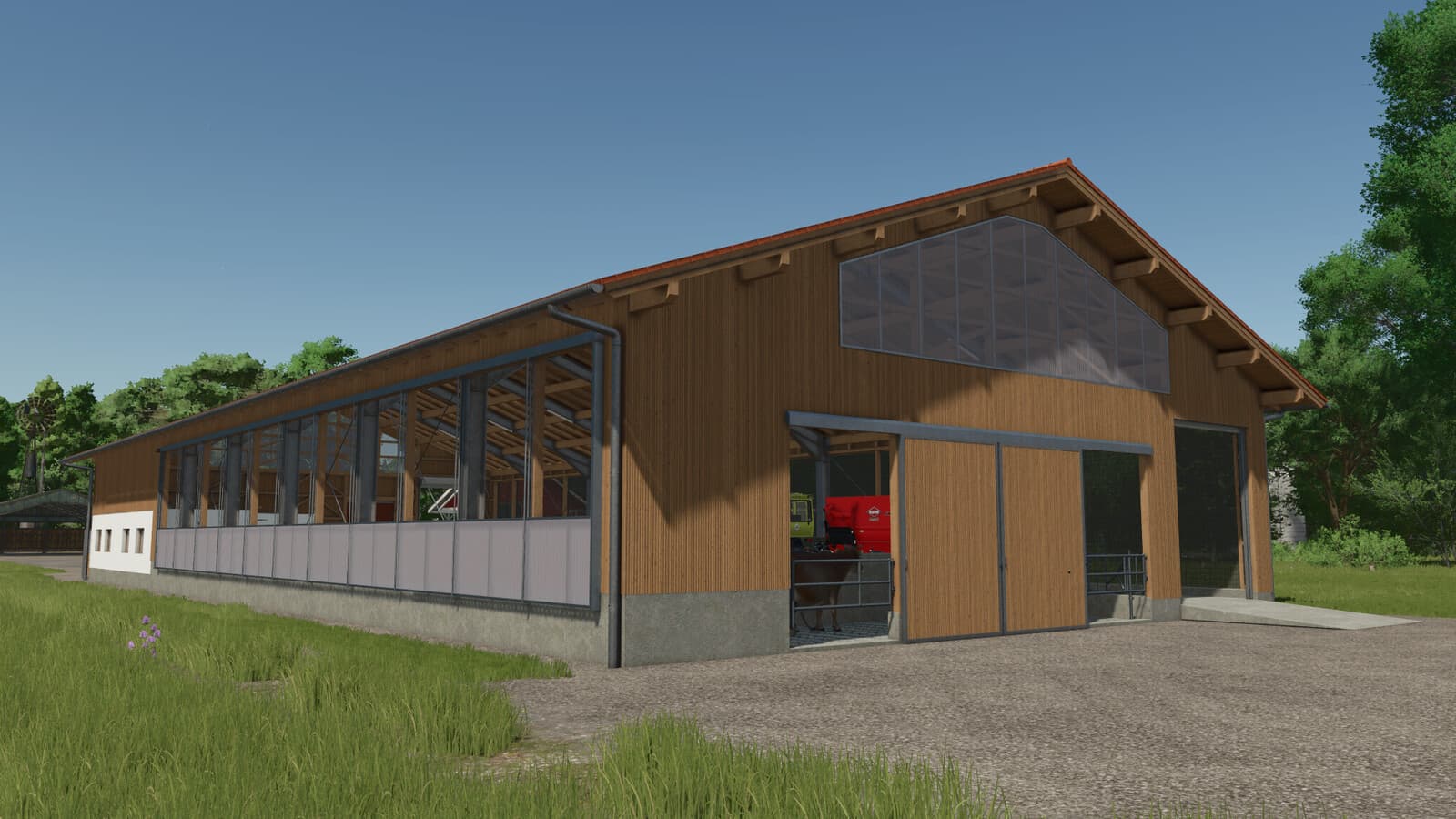 Modern Cow Barn 6