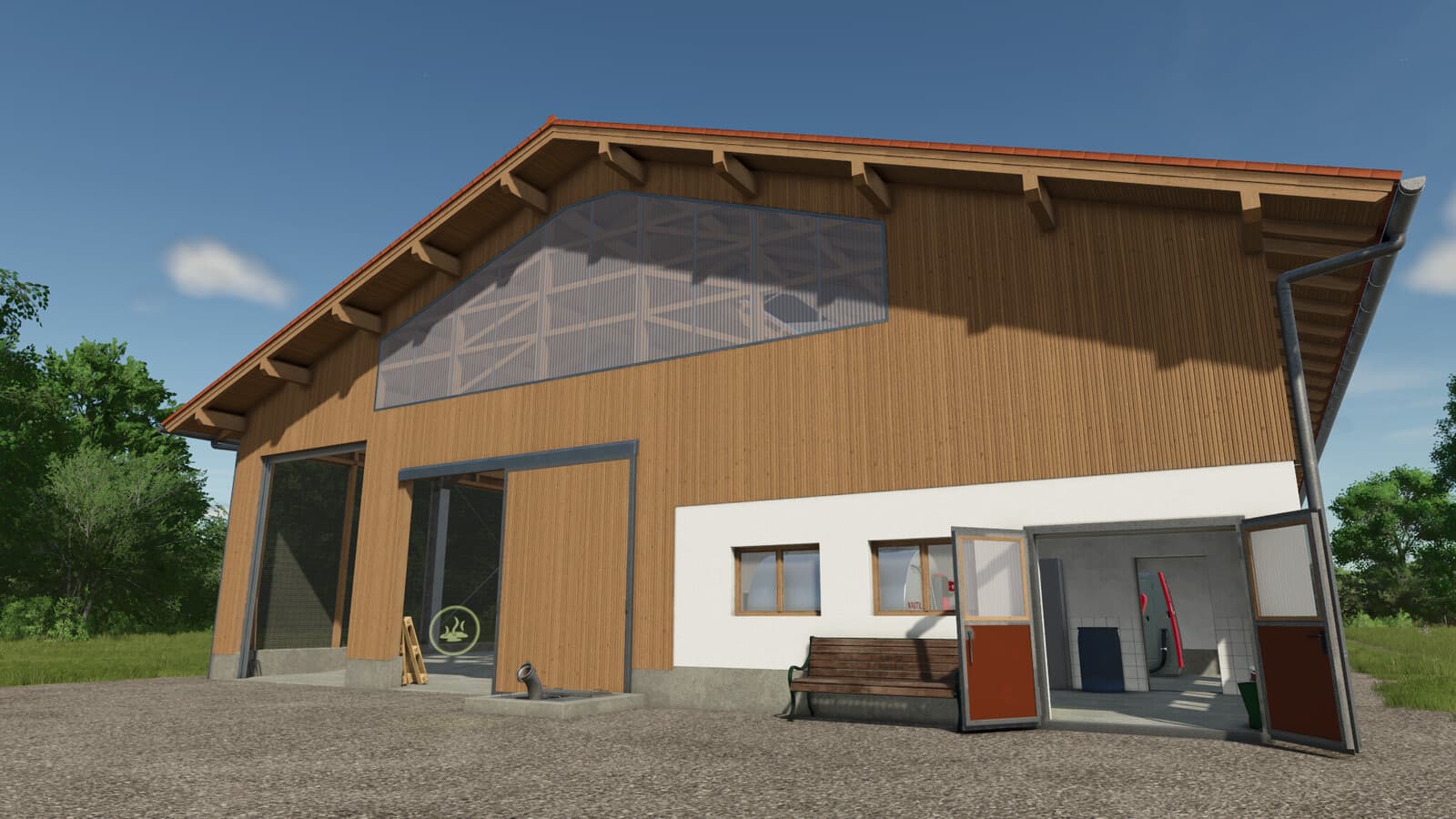 Modern Cow Barn 2