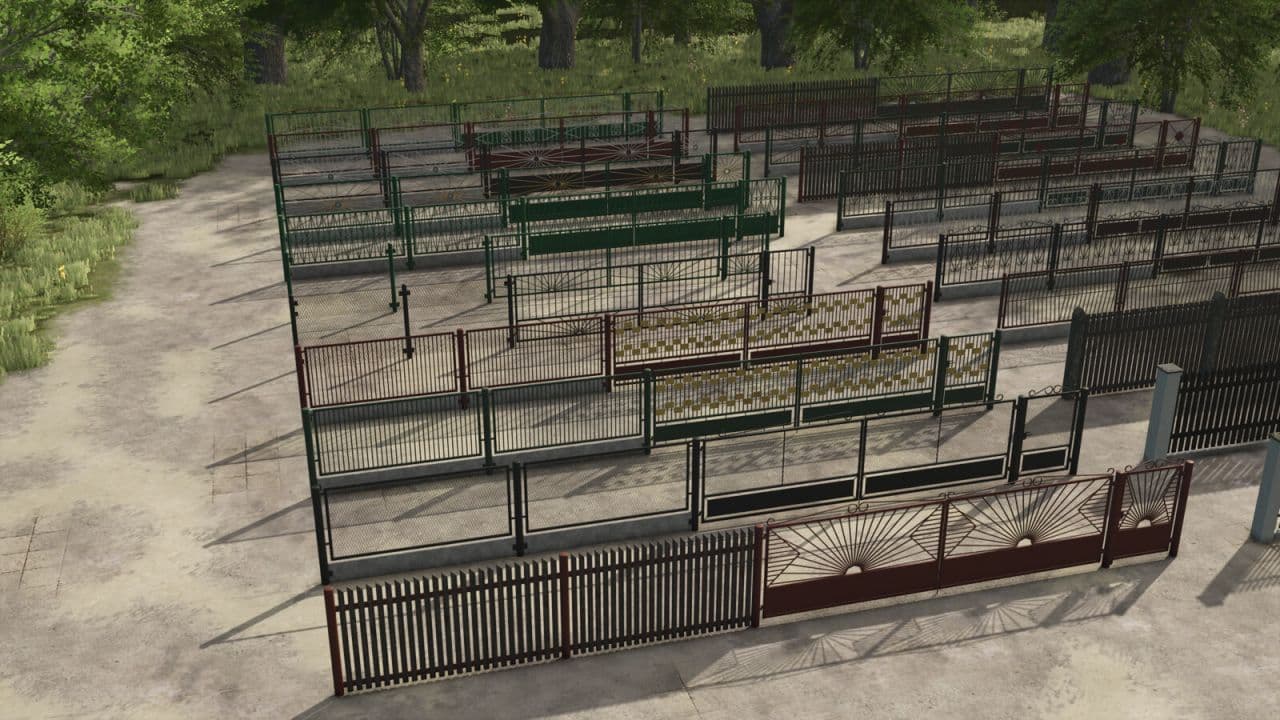 Old Polish Fences Pack 4
