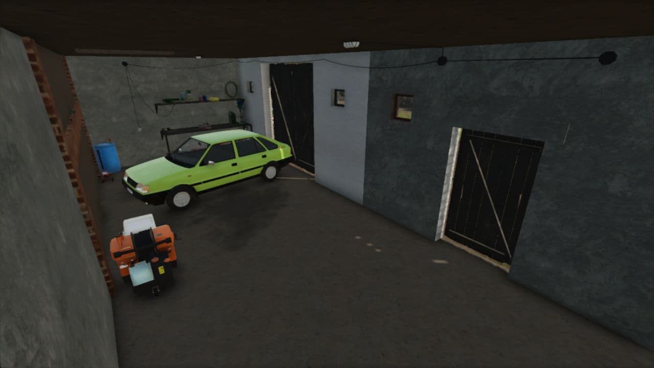 Outbuilding with garage 2