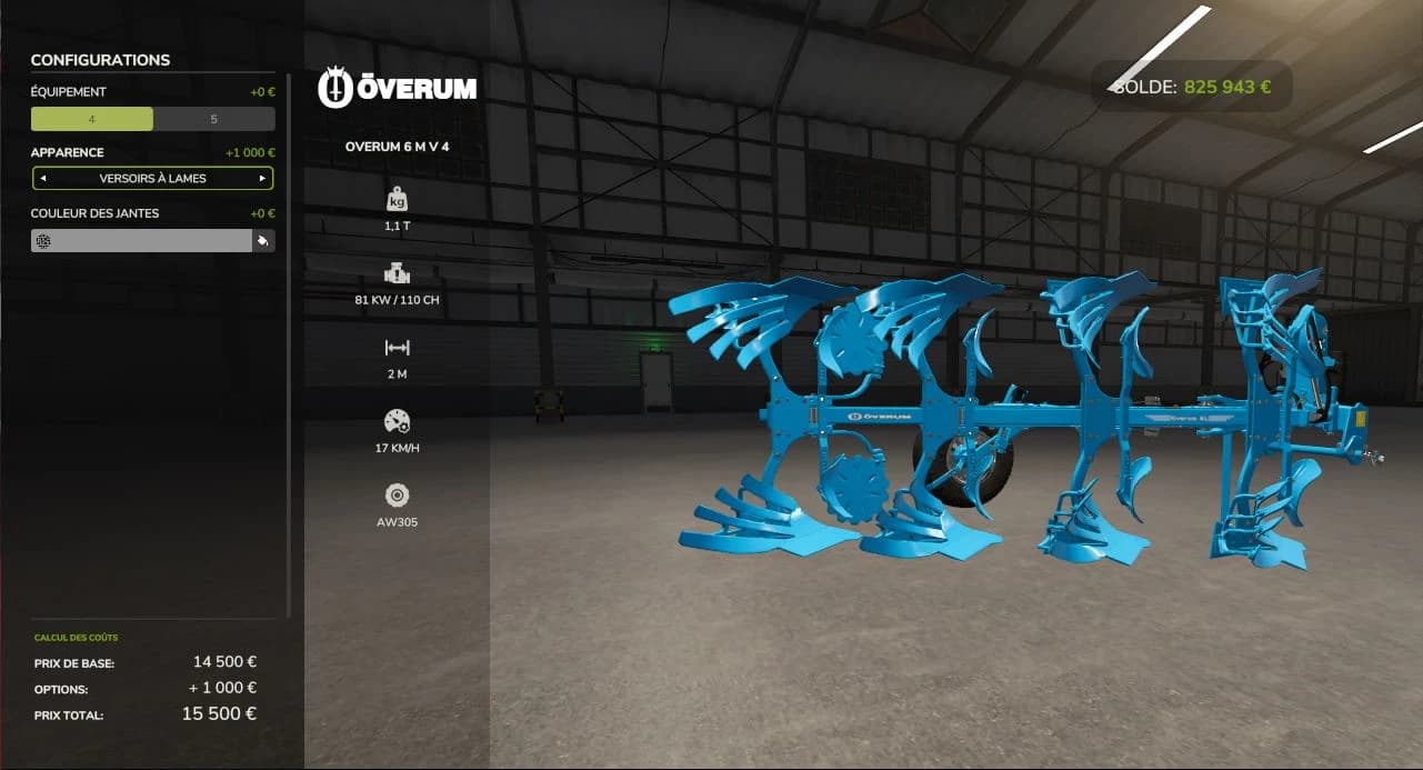 Overum XL Plow v1.0 2
