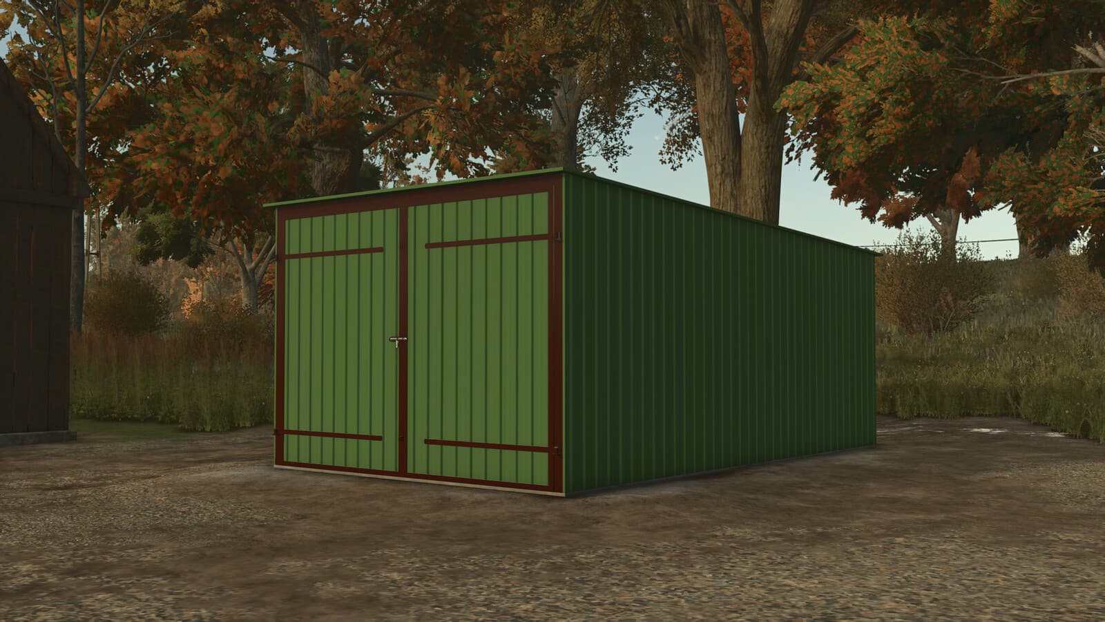 Pack Of Tin Car Garages 3