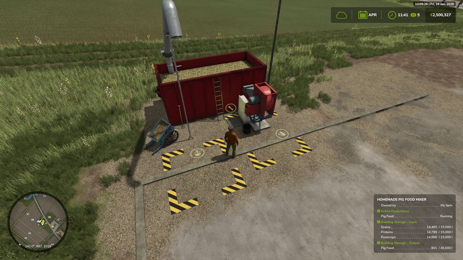 Pig Food Production