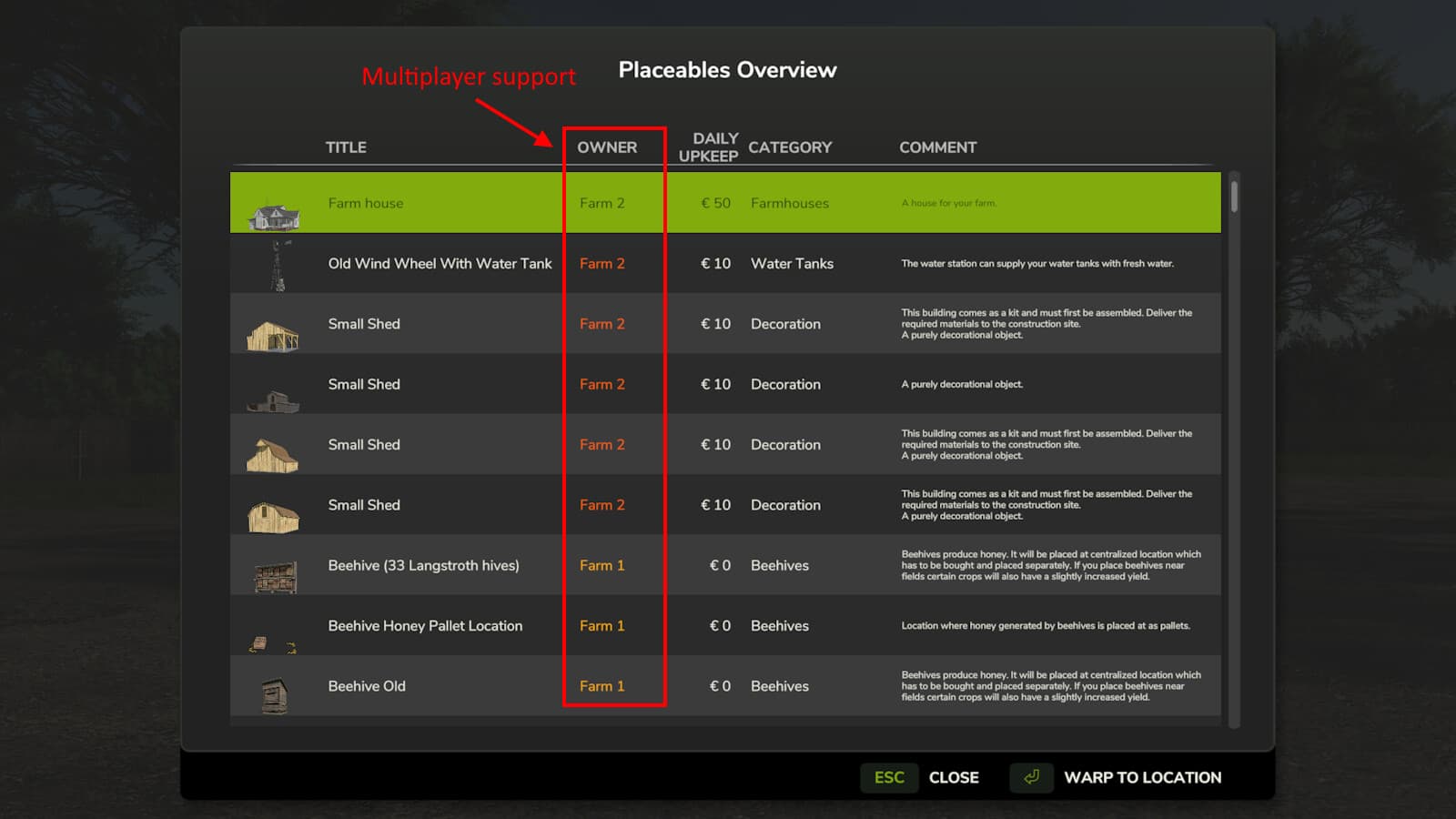 Placeable Overview 2