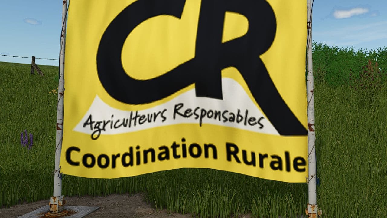 Placeable Rural Coordination Flag