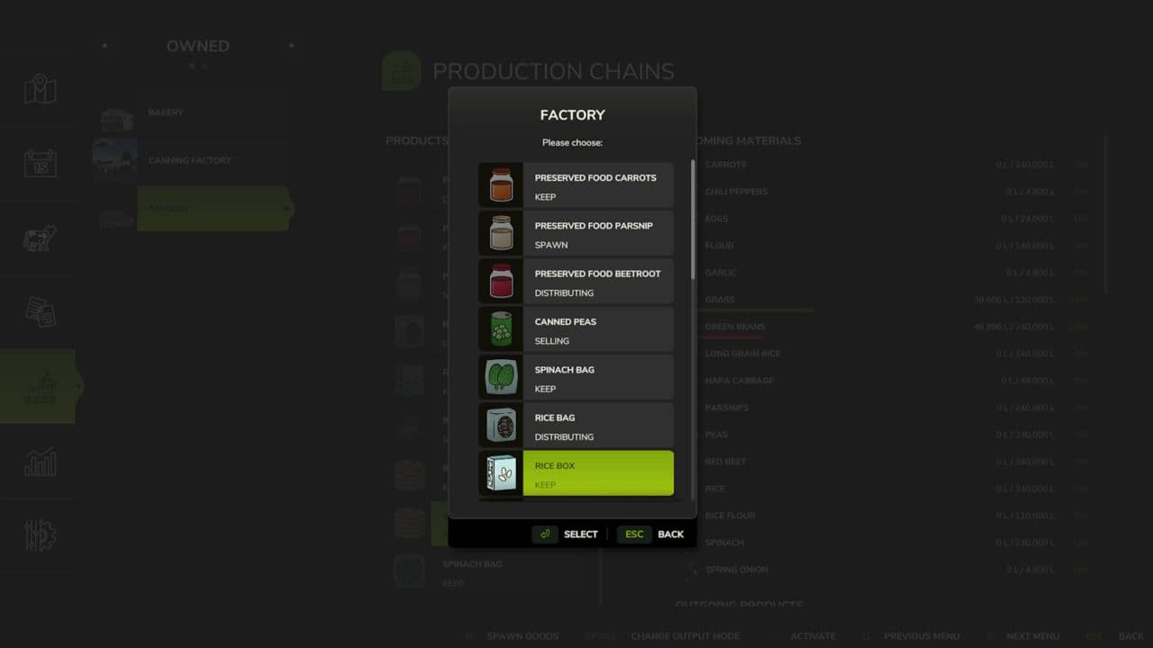 Production Storage Control 4