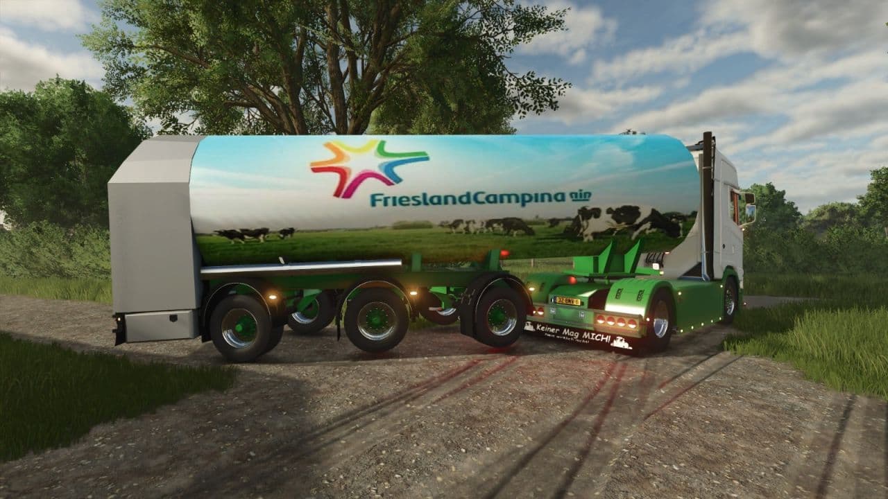 RMO Dutch milk trailer 4