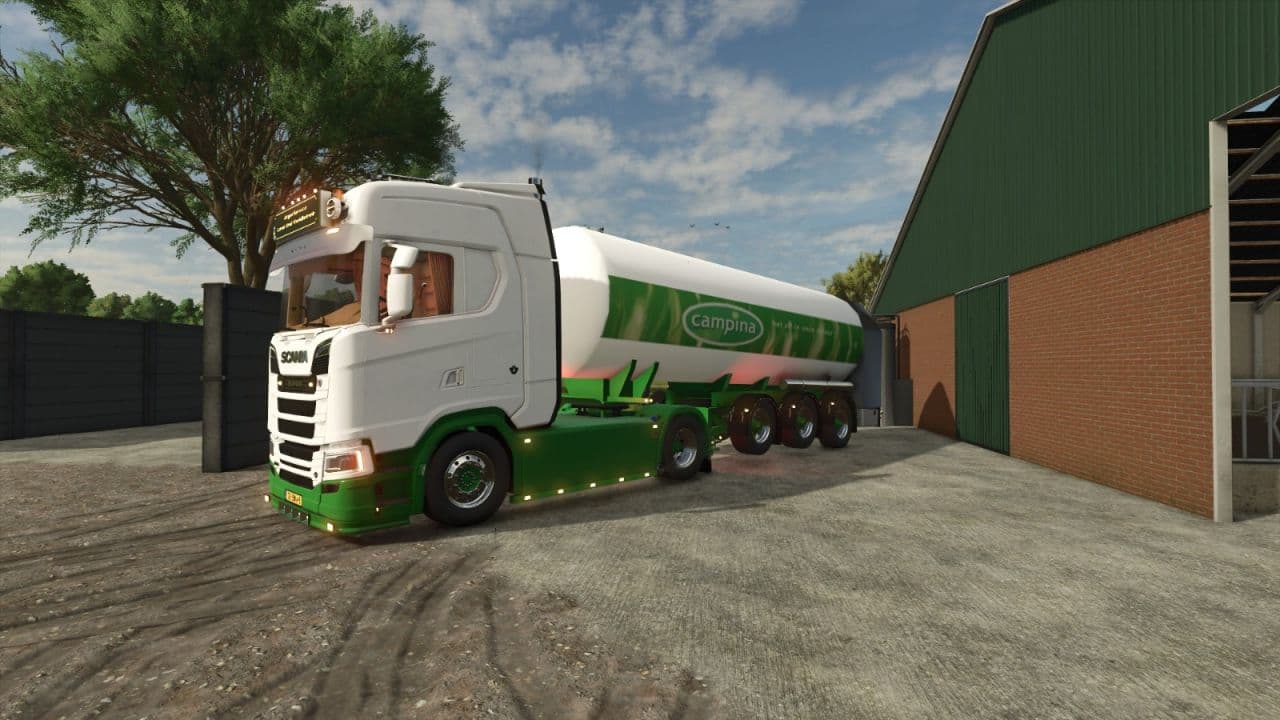 RMO Dutch milk trailer 3