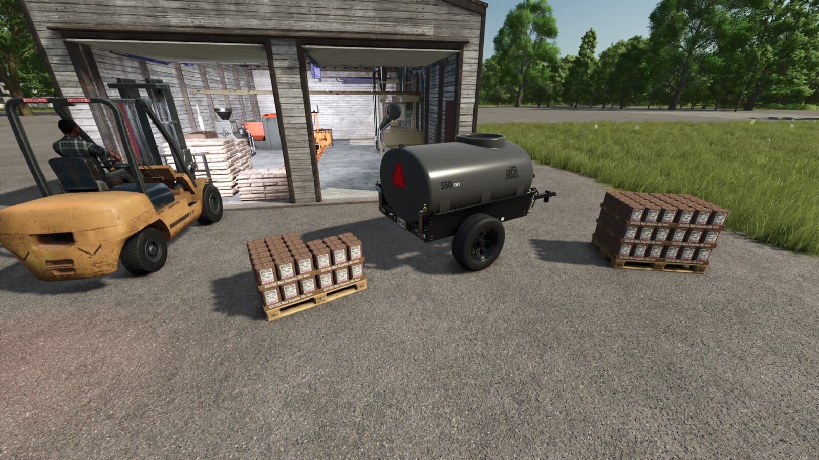 Refined Wood Chips, Sawdust Factory And Fuel Production Pack 3