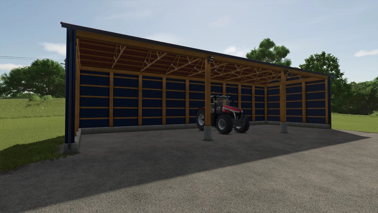 Small Machine And Bale Shed 5