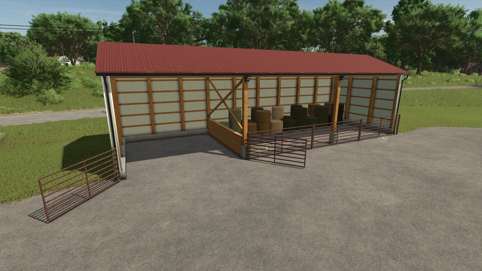 Small Machine And Bale Shed 4