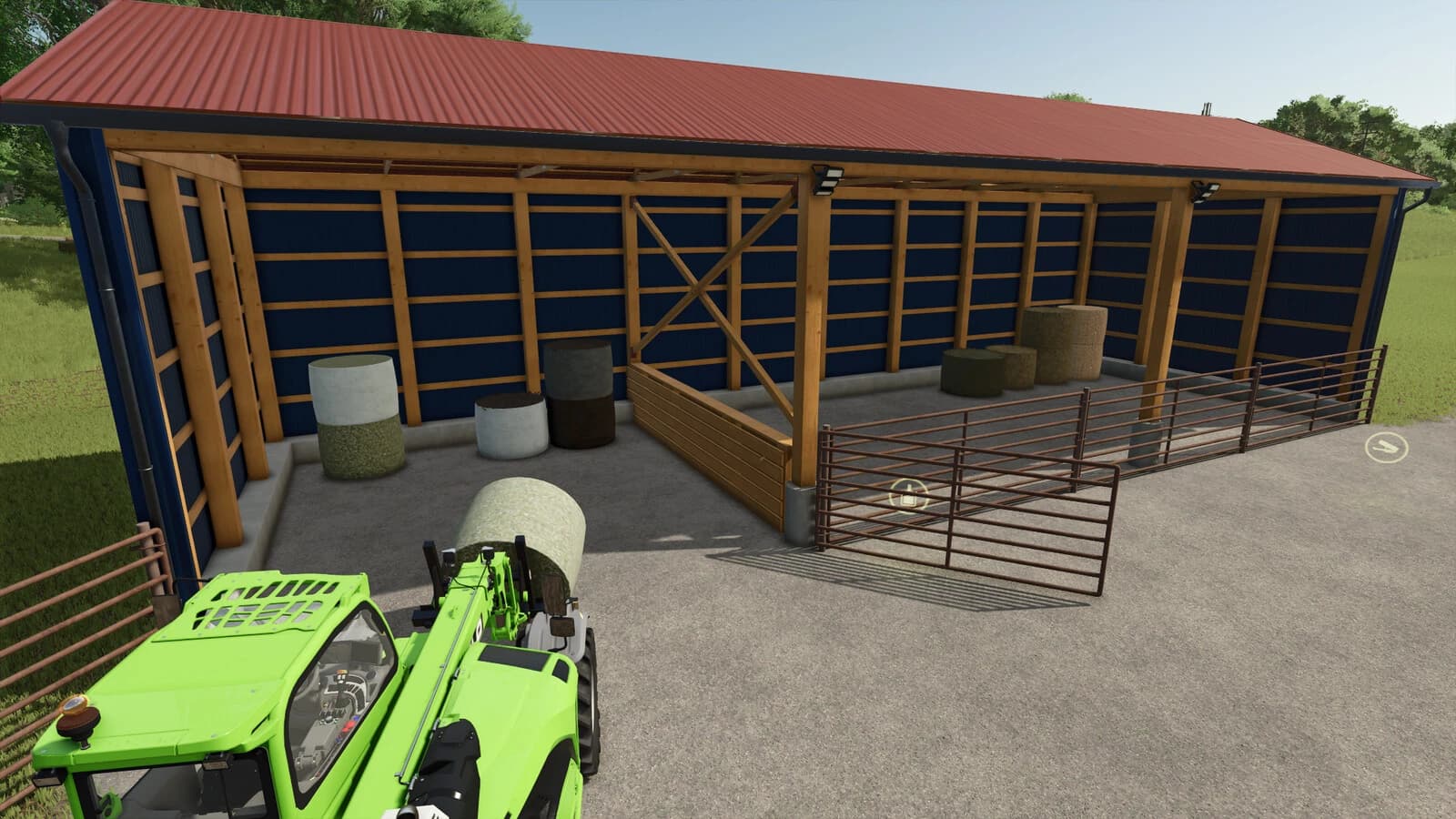 Small Machine And Bale Shed 3