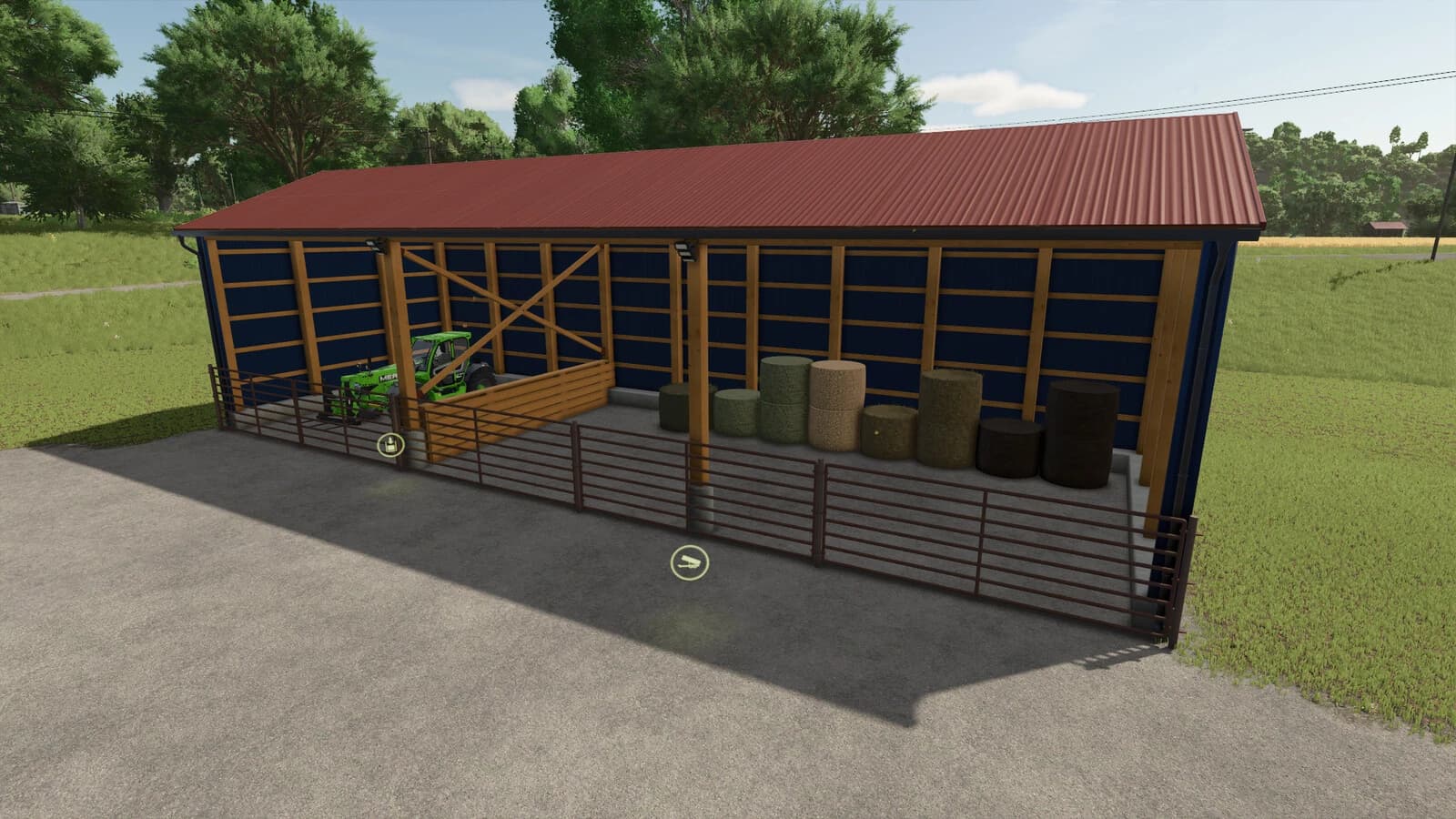 Small Machine And Bale Shed 2