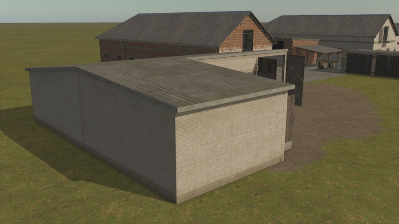 Small brick garage 2