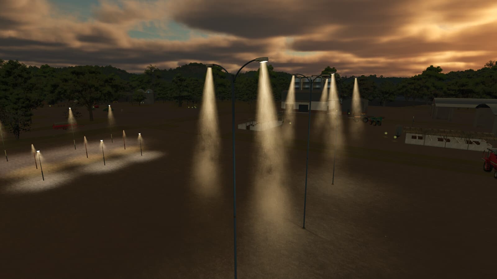 Streetlights With Fog 3