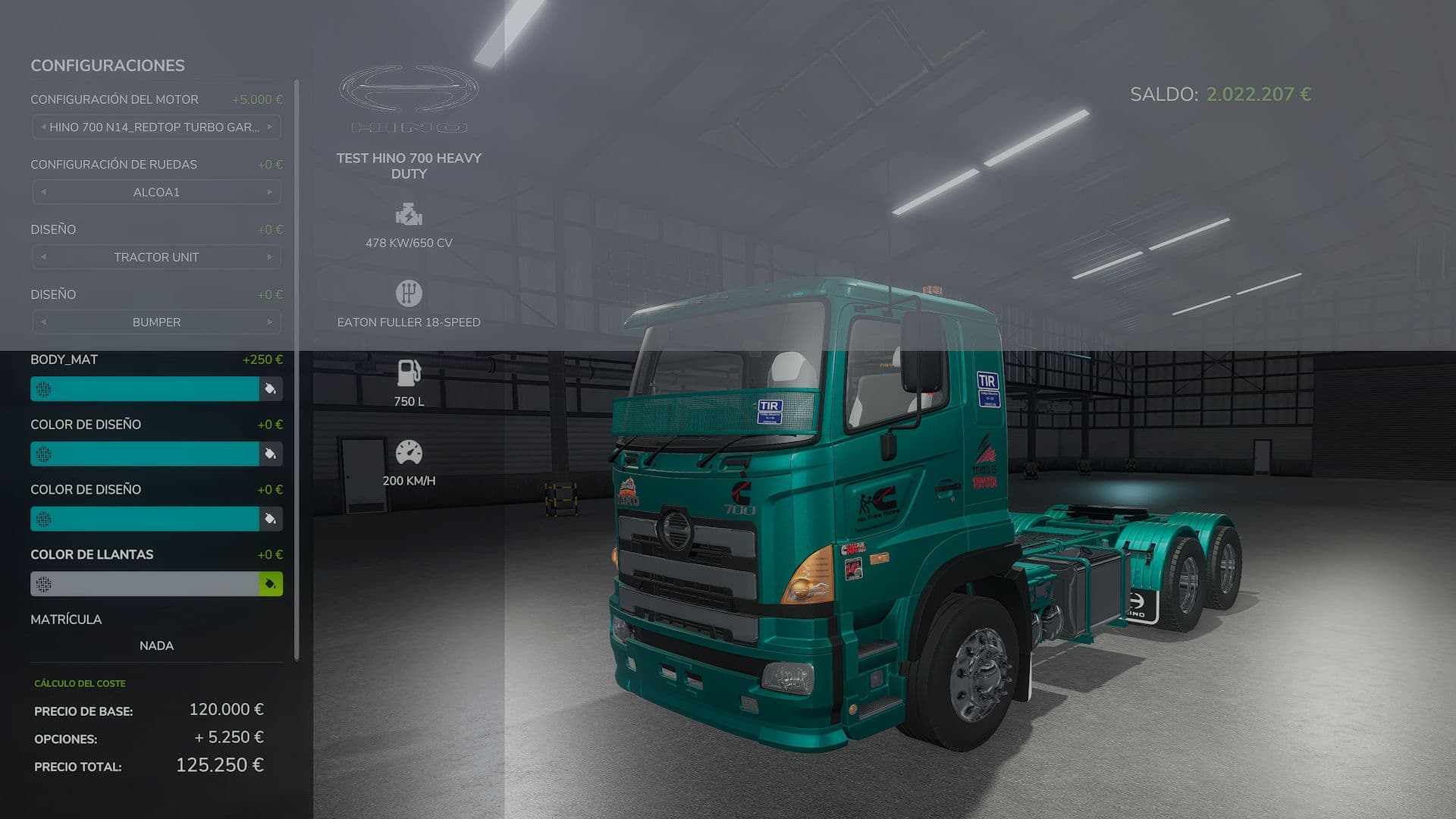 Toyota Hino 700 Pack 2