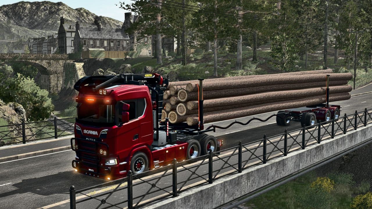 Truck Wood Trailers Pack