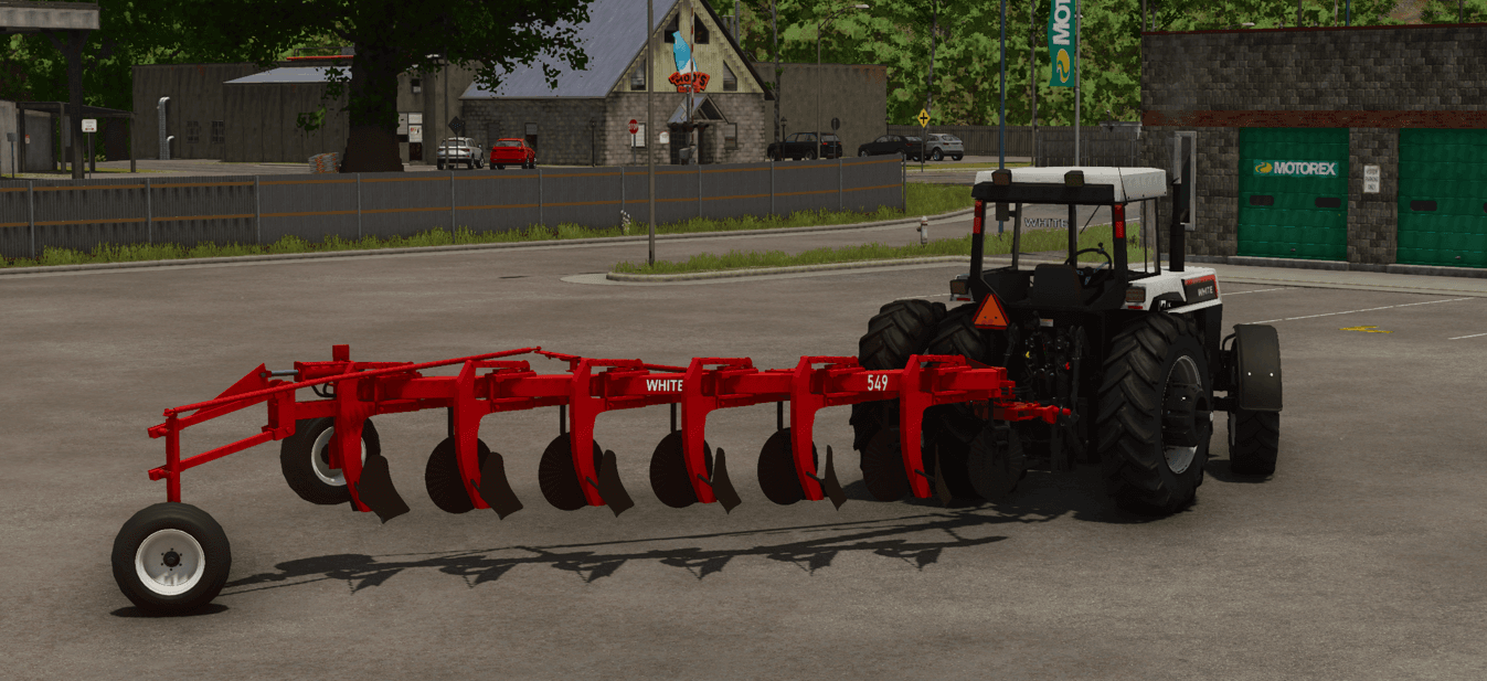 White 549 Plow