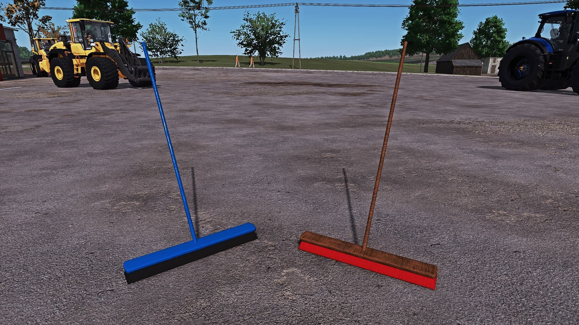 broom for the yard