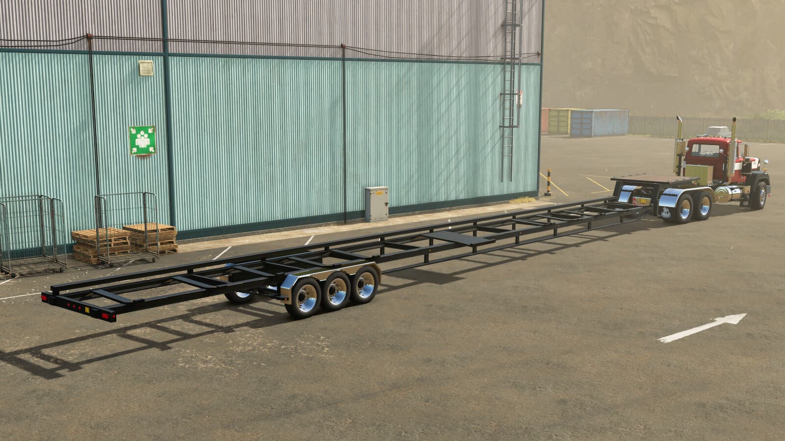 60ft Header Semitrailer 4