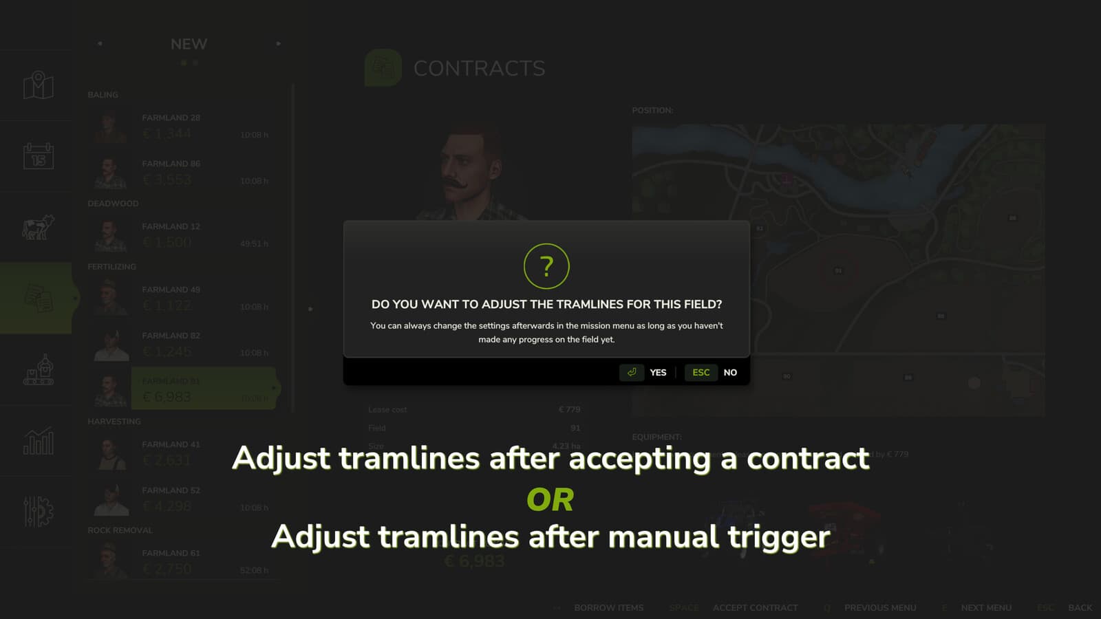 Adjust Tramlines For Missions 6