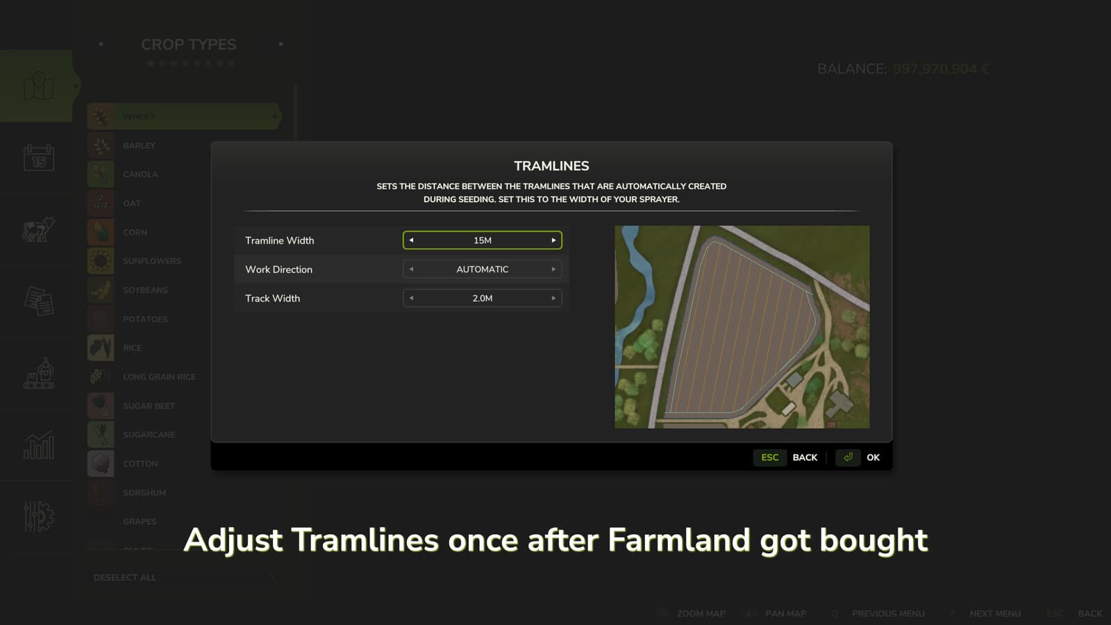 Adjust Tramlines For Missions 2