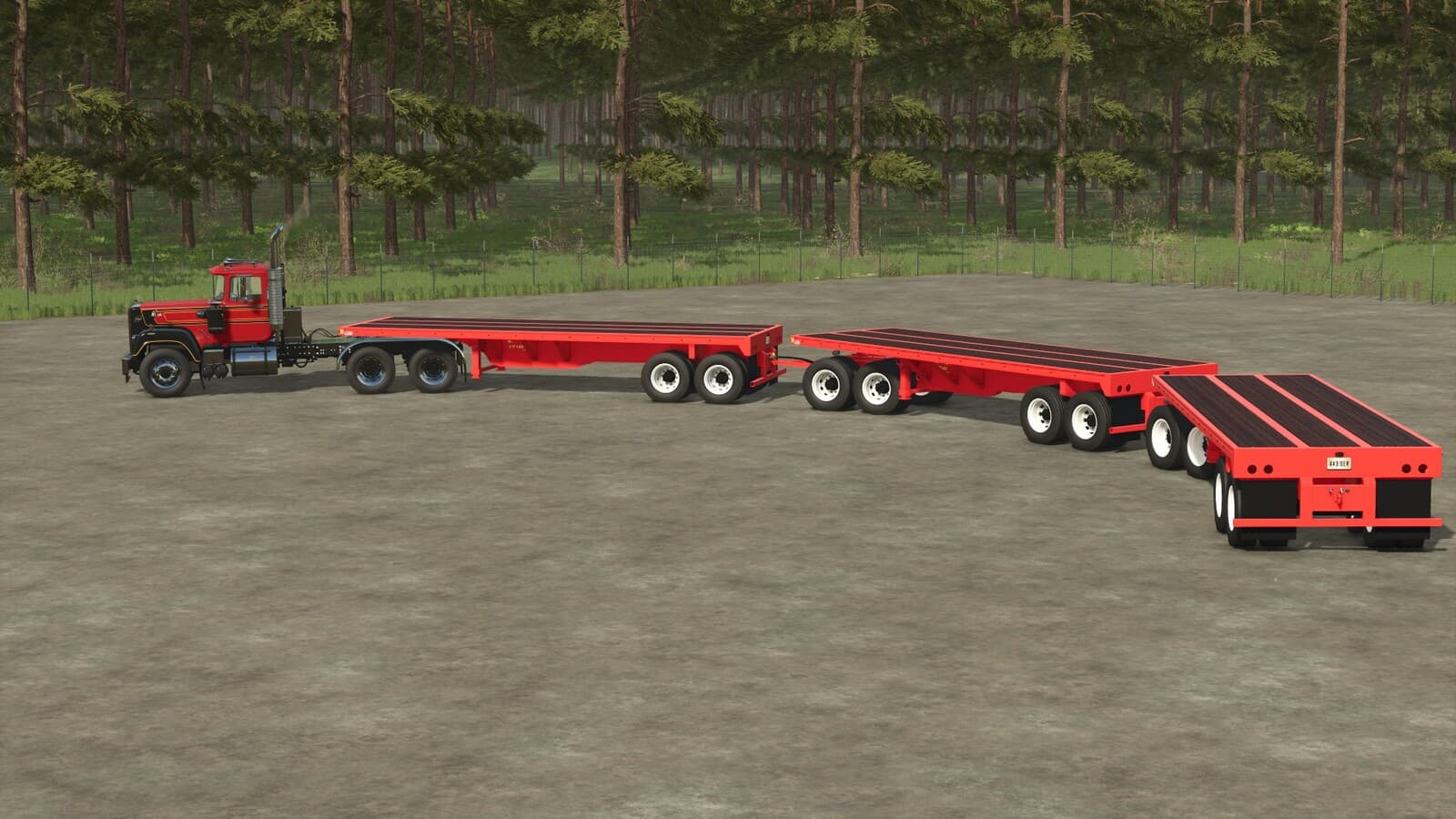 American Flatbed Pack 4