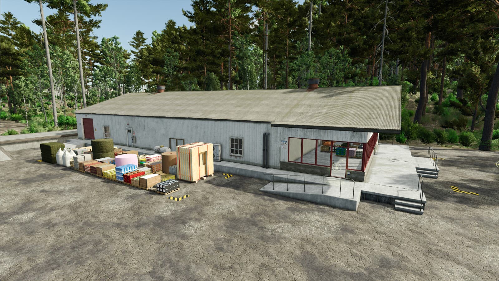 Bale And Pallet Warehouse 2