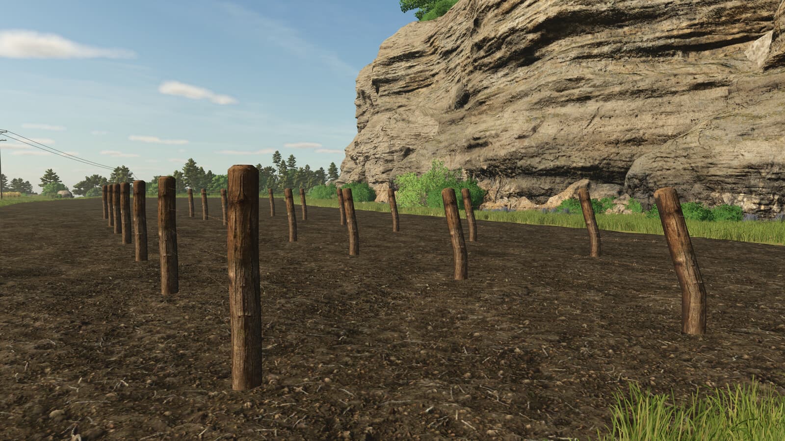 Barbed Wire Fence