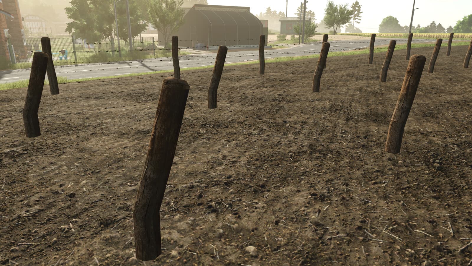 Barbed Wire Fence 5